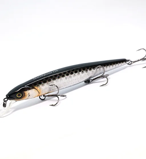 Воблер Jackall MagSquad 128SP 128mm 21g #HL Silver&Black