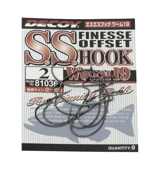 Гачок Decoy Worm 19 SS Hook #2
