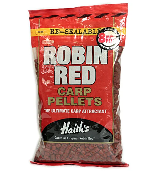 Пеллетс Dynamite Baits Robin Red Carp Pellets 8mm 900g
