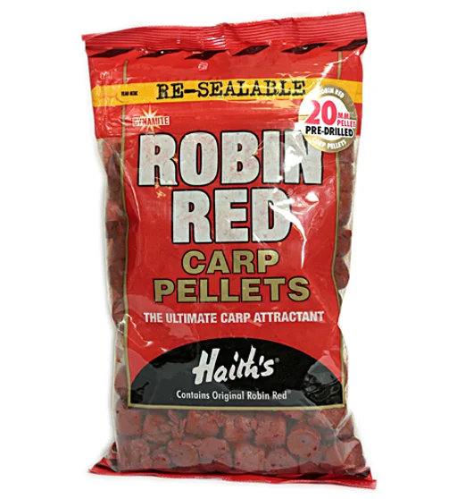 Пеллетс Dynamite Baits Robin Red Carp Pellets 20mm 900g
