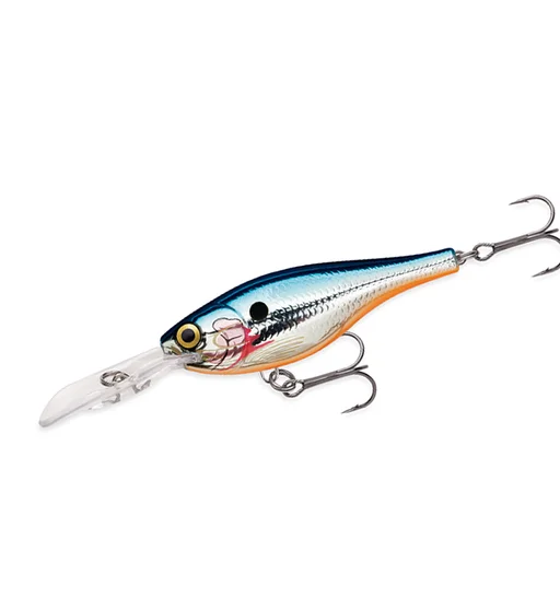 Воблер Rapala Shad Rap Suspen 70mm 12g 2.1-4.5m #SB