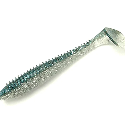 Силикон Keitech Swing Impact FAT 3.8'' #431 Silver Shiner