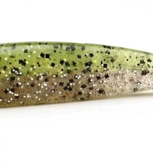 Силикон Daiwa Tournament D'Fin 100mm 7pc #Chartreuse Ayu