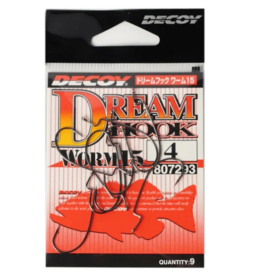 Крючок оффсетный Decoy Worm 15 Dream Hook #4 9pcs