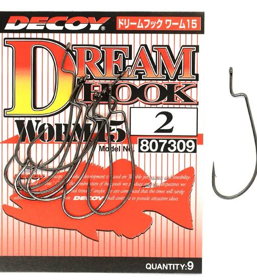 Крючок оффсетный Decoy Worm 15 Dream Hook #2 9pcs