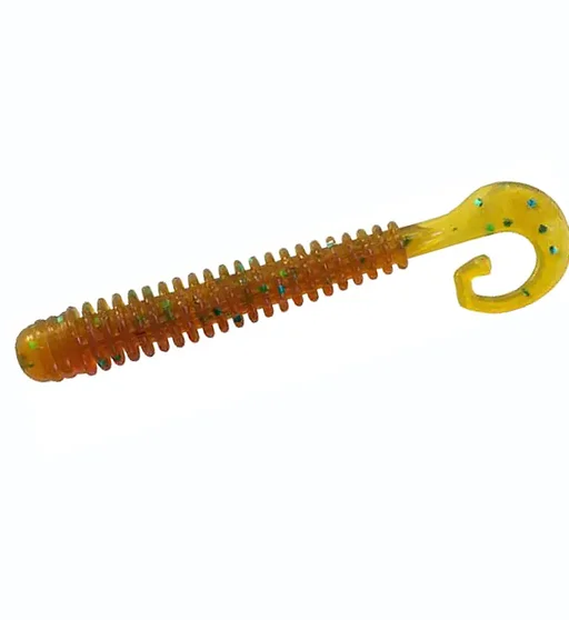 Силикон Reins G-Tail Saturn 4" #565 Motor Oil Green Flake