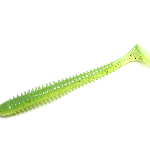Силикон Keitech Swing Impact 4'' #424 Lime Chartreuse