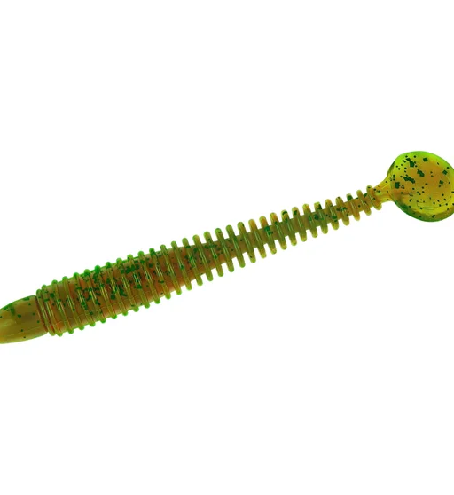Силикон Lunker City Swimming Ribster 4" #214 8шт.