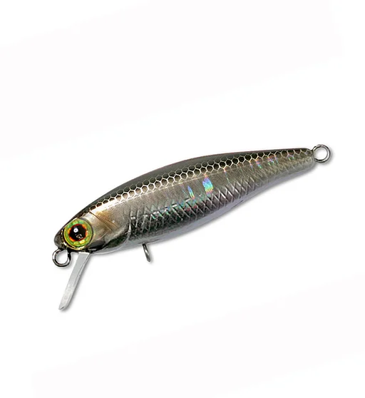 Воблер Jackall Tiny Fry 50SP 50mm 2.7g #HL Silver & Black