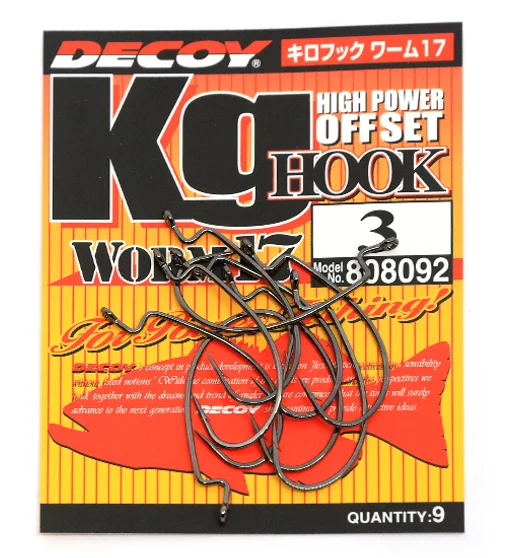 Гачок офсетний Decoy KG Hook Worm 17 #3