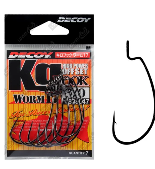 Гачок офсетний Decoy Worm 17 KG Hook #3/0 7pc