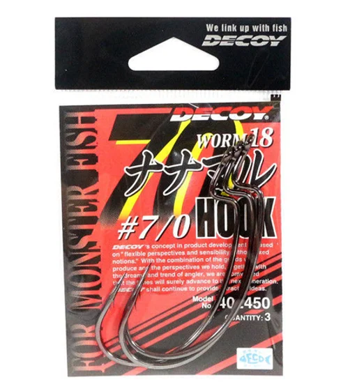 Гачок офсетний Decoy Worm 18 Hook #7/0 3pcs