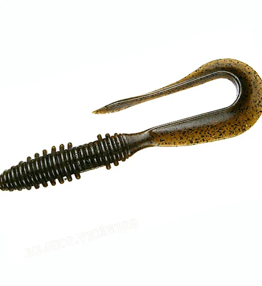Силикон Keitech Mad Wag 7" #101 Green Pumpkin PP