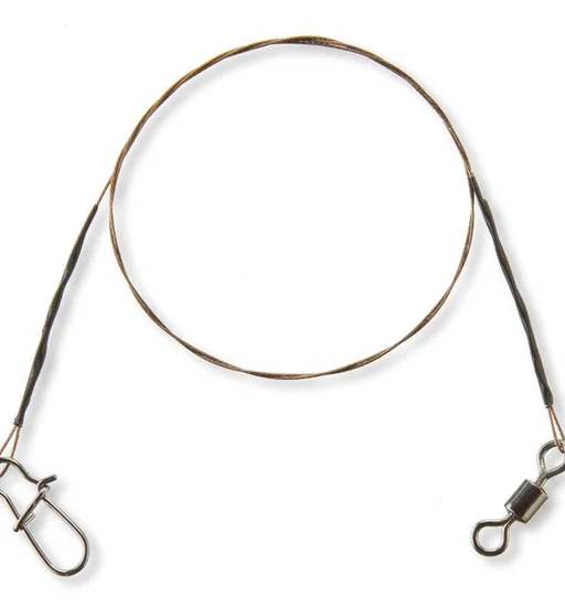 Повідець сталевий Cormoran 1x7 Wire leader 30cm 12kg 2pcs