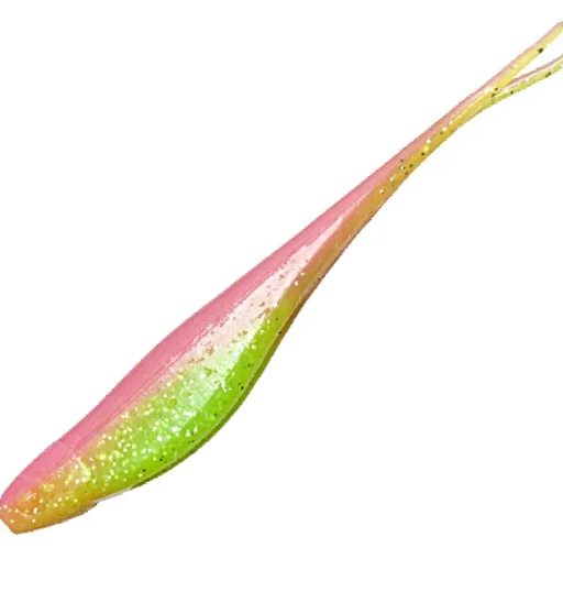 Плаваючий силікон ZMAN Scented Jerk Shadz 4" 5pc #Electric Chicken