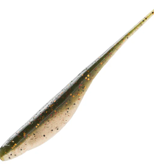 Плаваючий силікон ZMAN Scented Jerk Shadz 4" 5pc #RedFish Toad