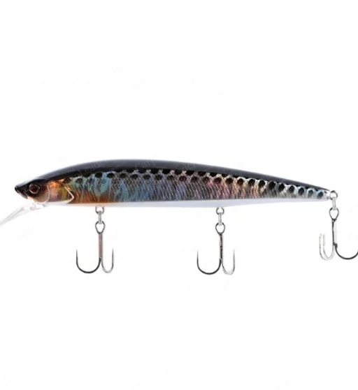 Воблер Jackall Rerange 110SP 110mm 14.8g #HL Silver&Black
