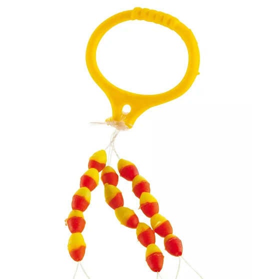 Стопор силiконовий Cormoran Silicon stopper yellow/red, Size XL-x-large