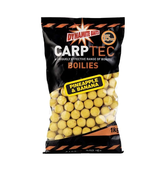 Бойли Dynamite Baits Carp-Tec Pineapple & Banana 15mm 900g