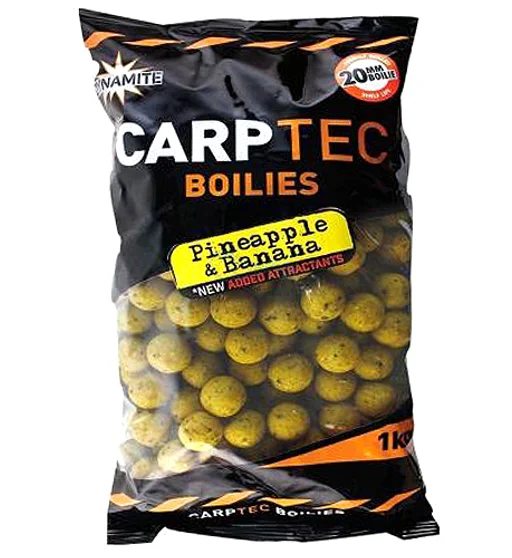 Бойли Dynamite Baits Carp-Tec Pineapple & Banana 20mm 900g