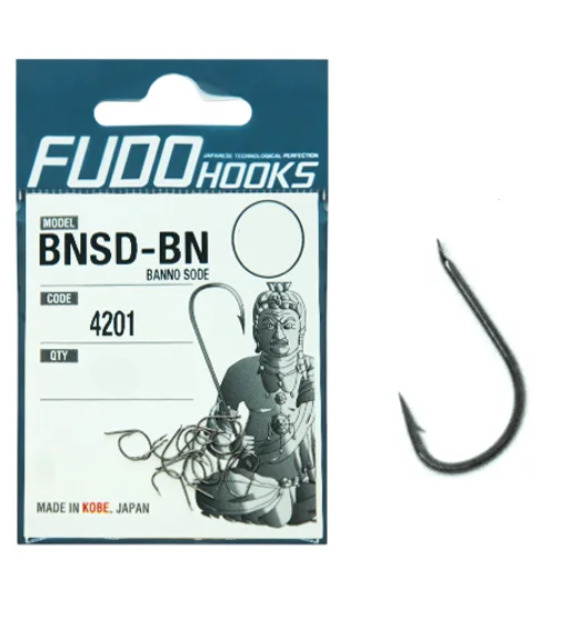 Гачки Fudo Sode Black 18 (22 шт.)