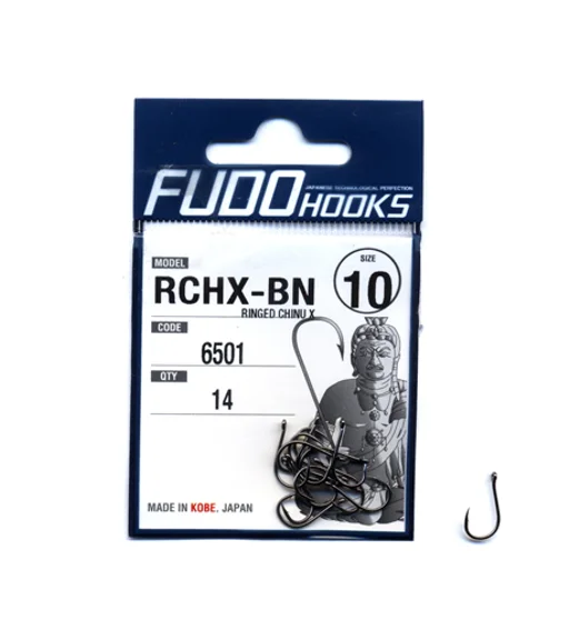 Гачки Fudo Ringed Chinu X Black 10 (14 шт.)