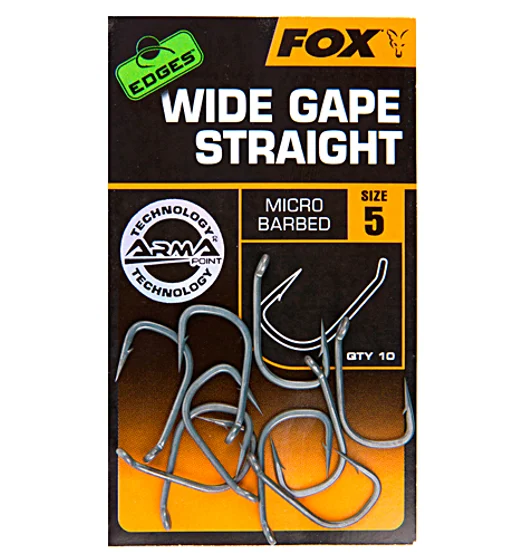 Гачки Fox Edges Arma Point Wide Gape Straight #8 10pcs