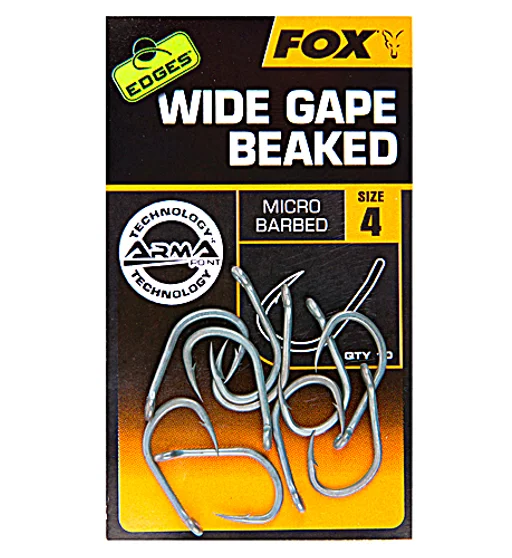 Гачок Fox Edges Wide Gape Beaked #6 10pcs