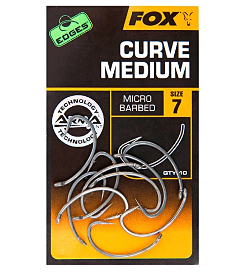 Гачок Fox Edges Curve Medium #5 10pcs