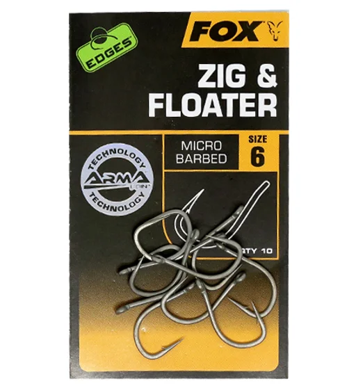 Крючок Fox Arma Point Zig & Floater #6 10pcs