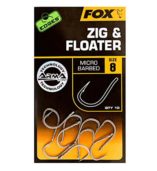 Крючок Fox Arma Point Zig & Floater #10 10pcs
