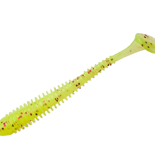 Силікон Keitech Swing Impact 3.5" pal #01 Chartreuse Red Flake