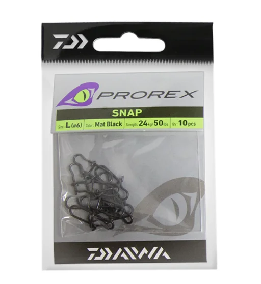 Застежка Daiwa Prorex Snap L 24kg 10pcs