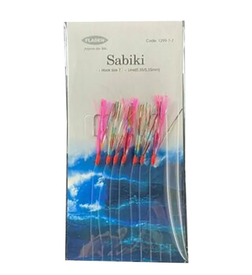 Монтаж Fladen Sabiki rig 10-hooks size 7