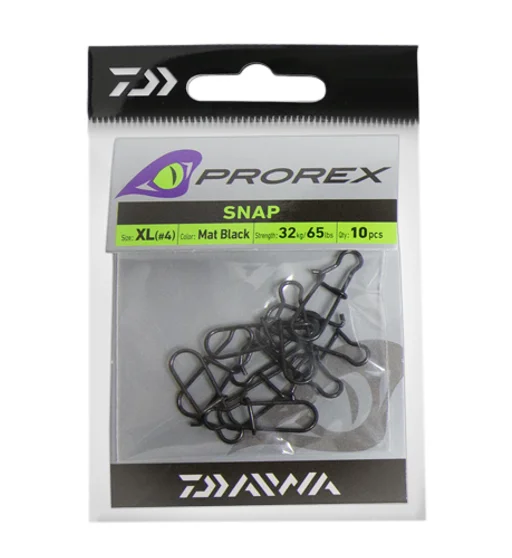 Застежка Daiwa Prorex Snap XL 32kg 10pcs