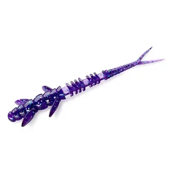 Силiкон FishUp Flit 2" 9pc #060 Dark Violet/Peacock & Silver