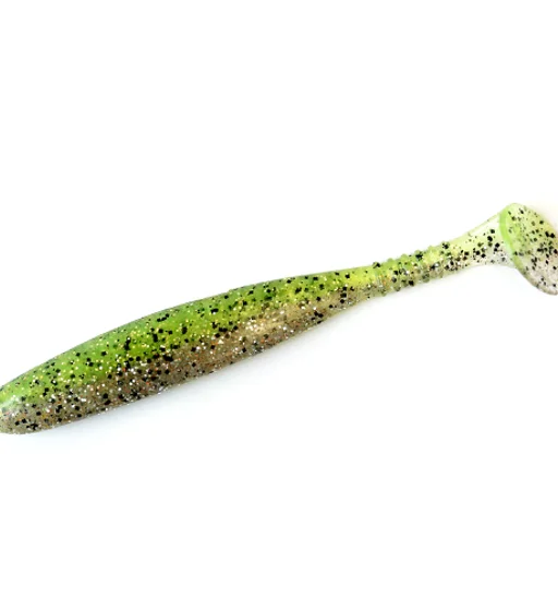 Силікон Daiwa Tournament D'Fin 125mm 5pc #Chartreuse Ayu
