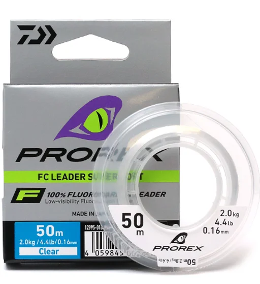 Флюорокарбон Daiwa Prorex FC Leader Super Soft 50m 2kg 0.16mm