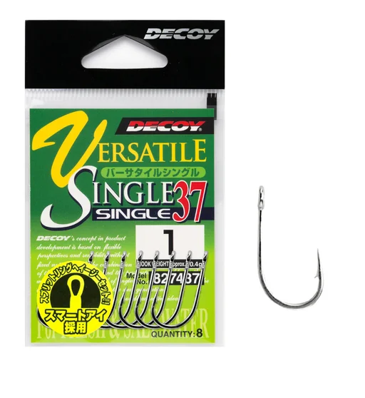Гачок Decoy Single 37 Versatile single #1 8pcs