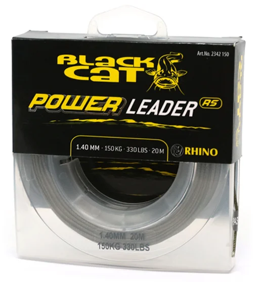 Шнур для сома Black Cat Power Leader RS 1.40mm 20m 150kg