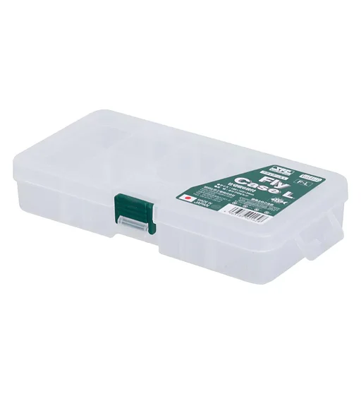 Коробка Meiho Fly Case L (F-L) 186x103x34mm clear