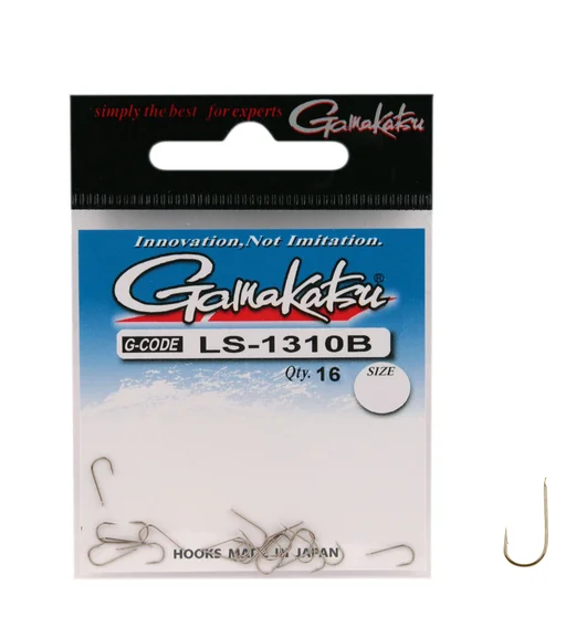 Крючки одинарные Gamakatsu LS-1310B N/L № 004 16pc