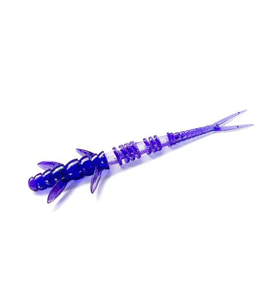 Силікон FishUp Flit 4" 7pc #060 Dark Violet/Peacock & Silver