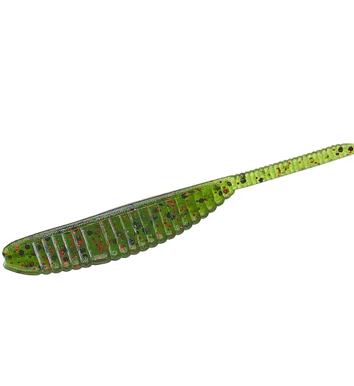 Силикон Gary Yamamoto Shad Shape Worm 3.75" #Watermelon Red