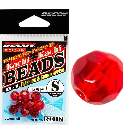 Бусинка Decoy B-1 Kachi Kachi Beads red S